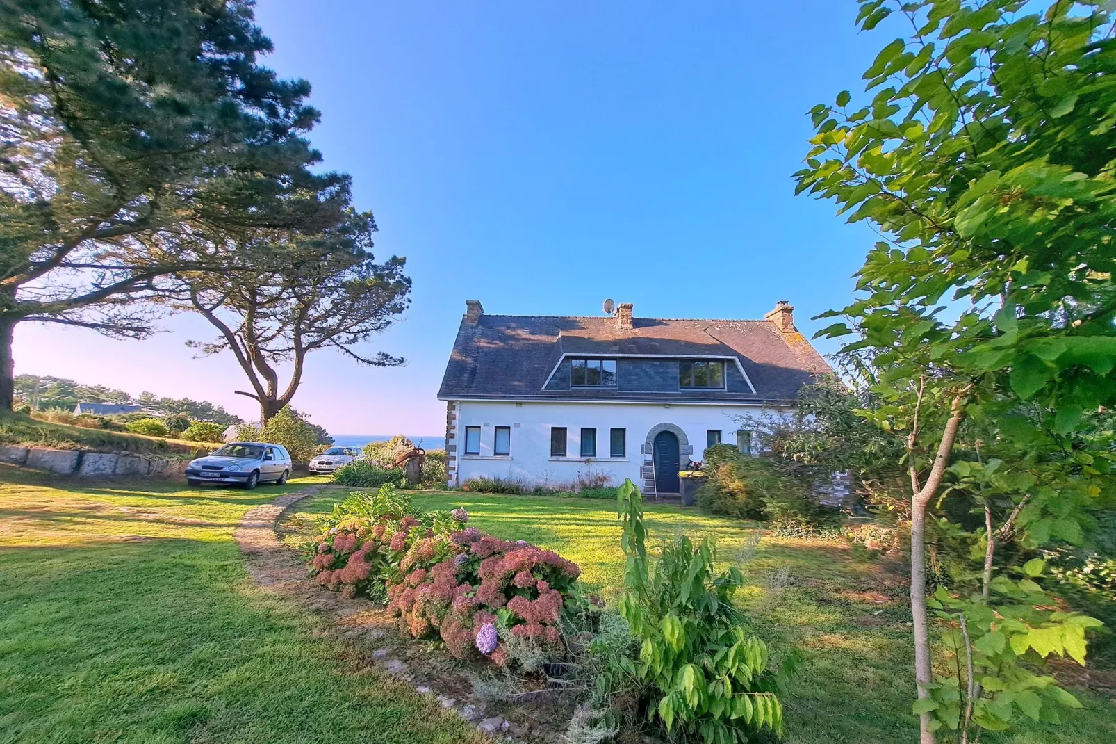 Ferienhaus in Nevez-Buitenkant zomer