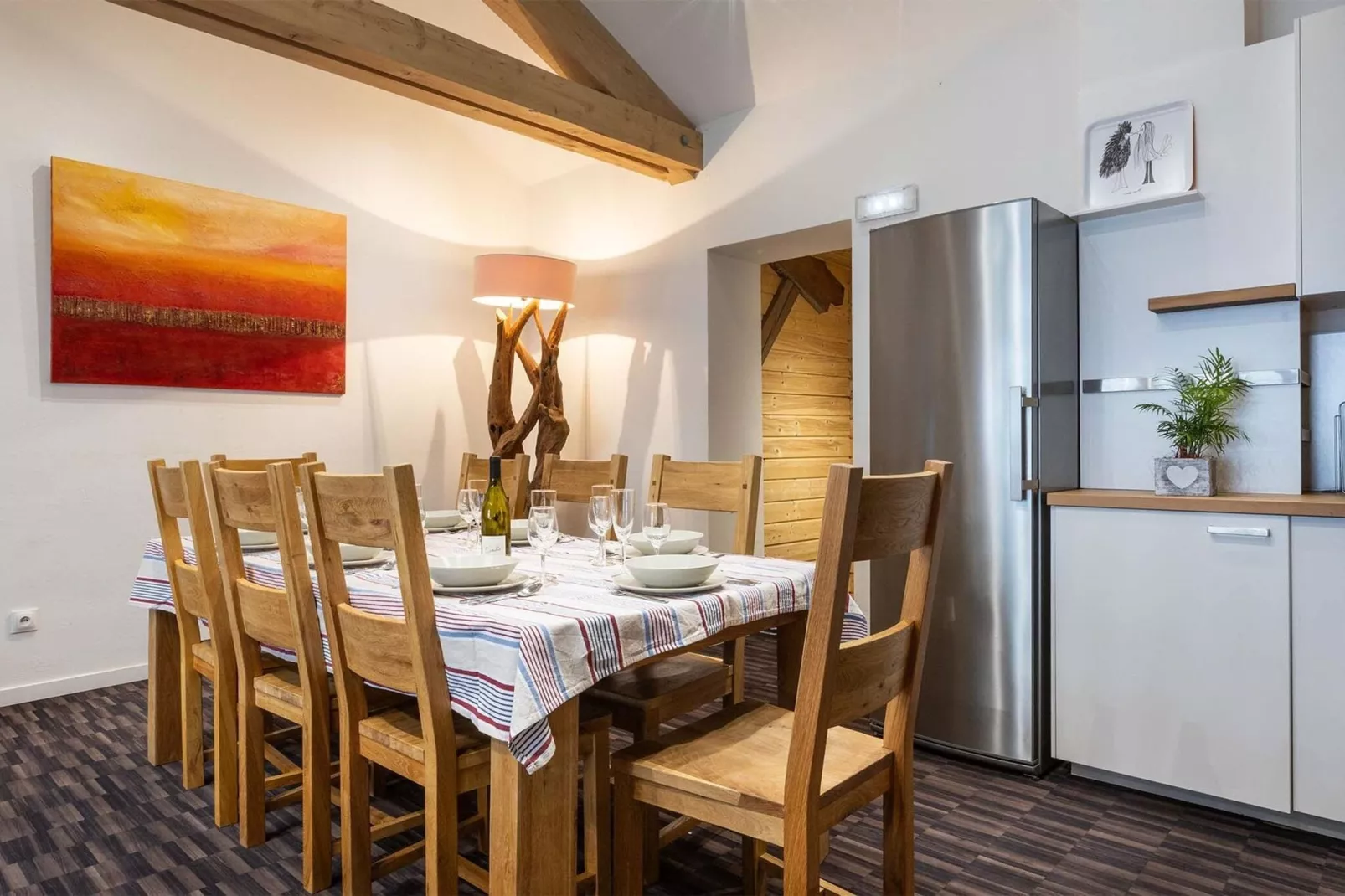 Chalets Les Amis 3-Eetkamer