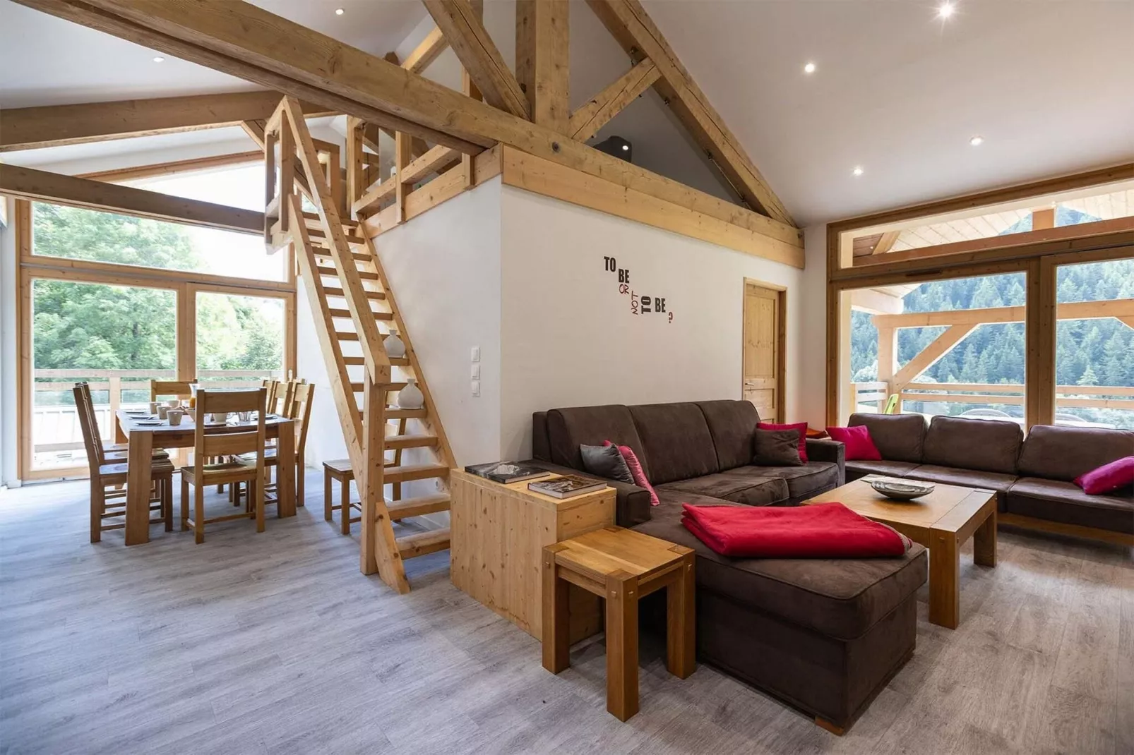 Chalets Les Amis 4-Woonkamer