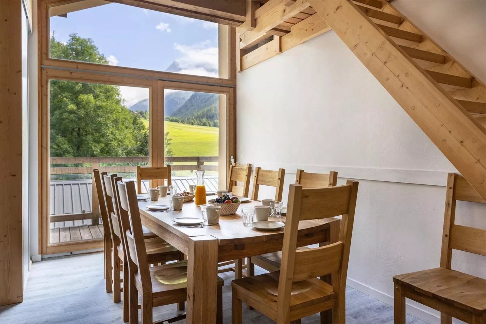 Chalets Les Amis 4-Eetkamer