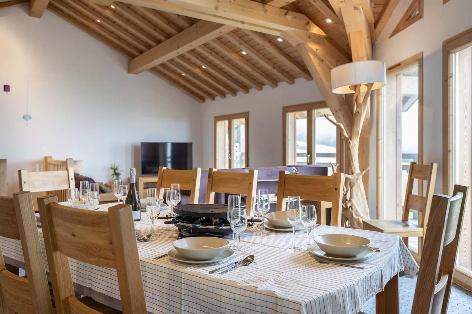 Chalets Les Amis 5-Eetkamer