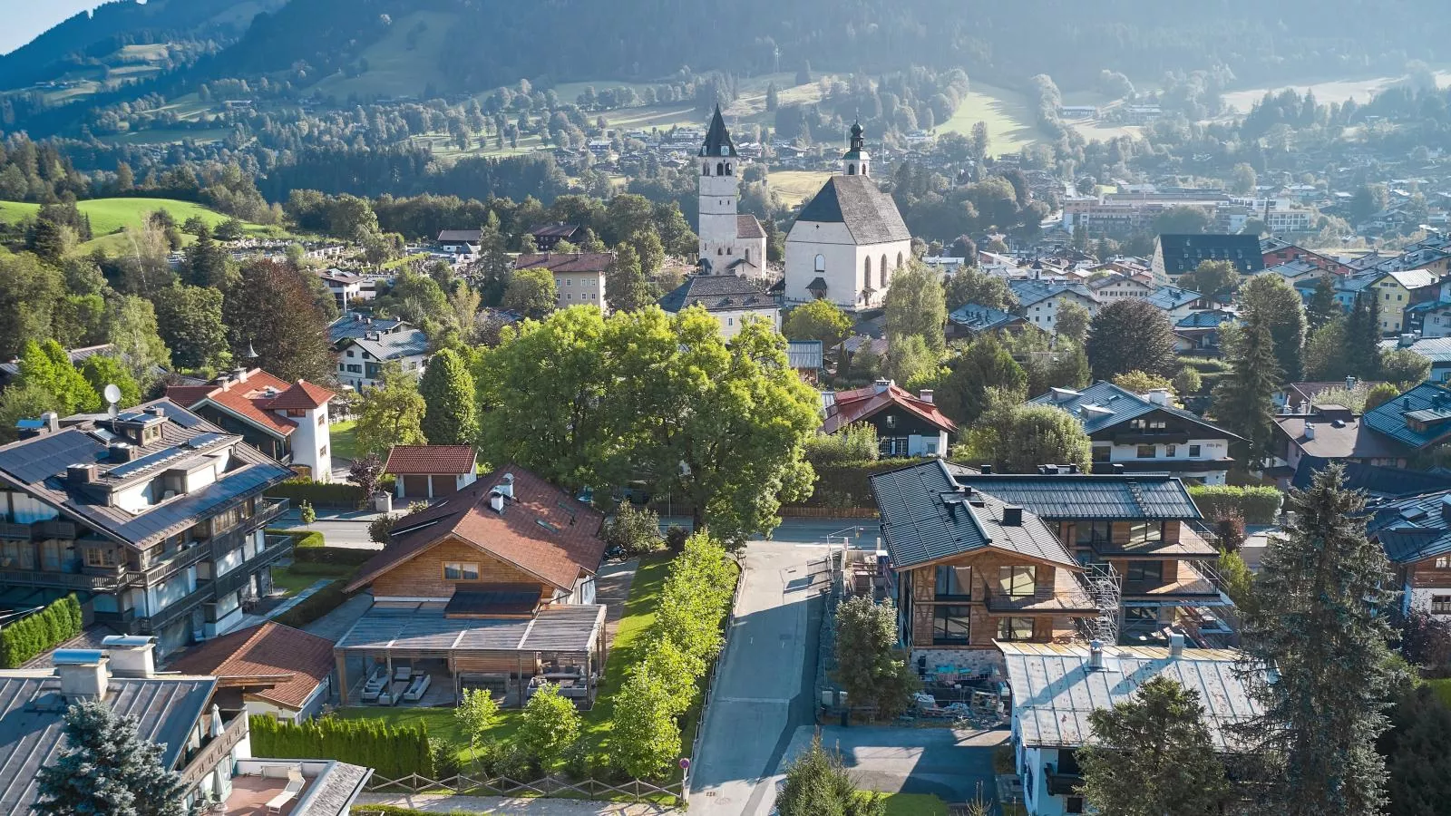 Stadtchalet Forsthaus-Gebieden zomer 1km