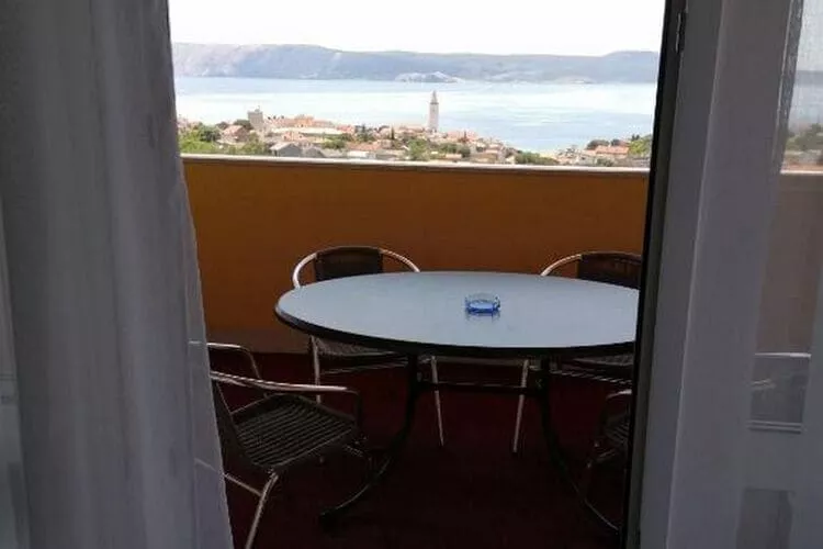 House Panorama - One Bedroom Apartment with Balcony and Sea View (Panoramahaus)-Terras