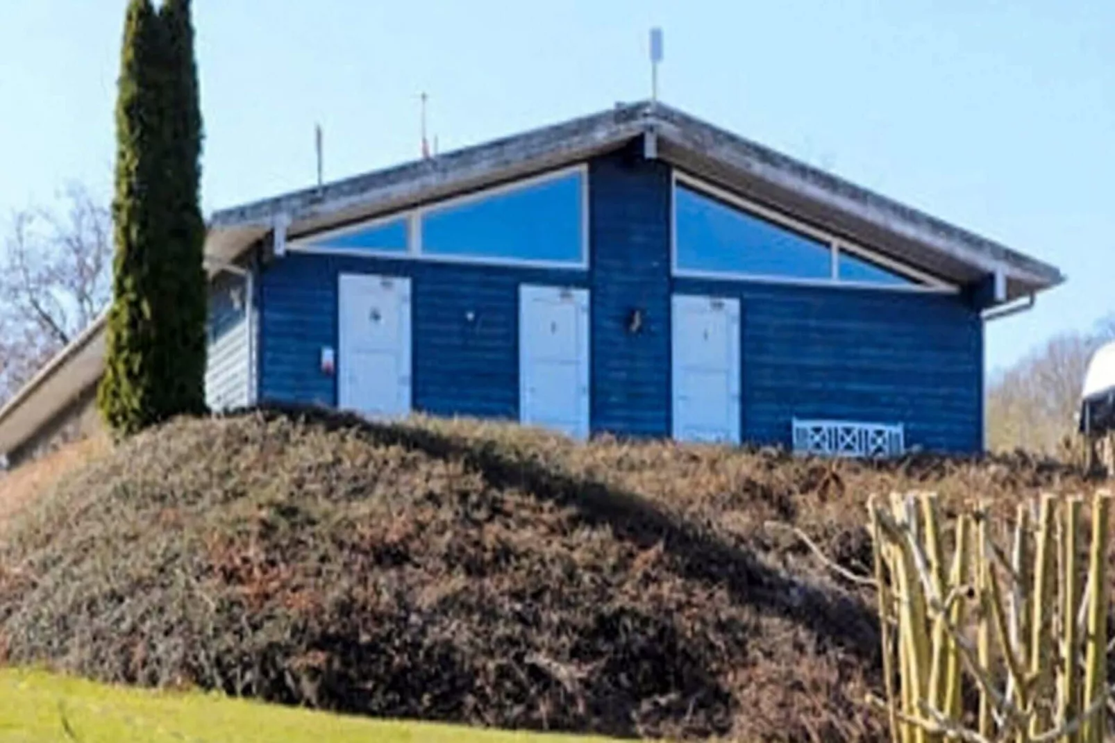 Aangenaam vakantiehuis vlakbij het strand-Buitenlucht