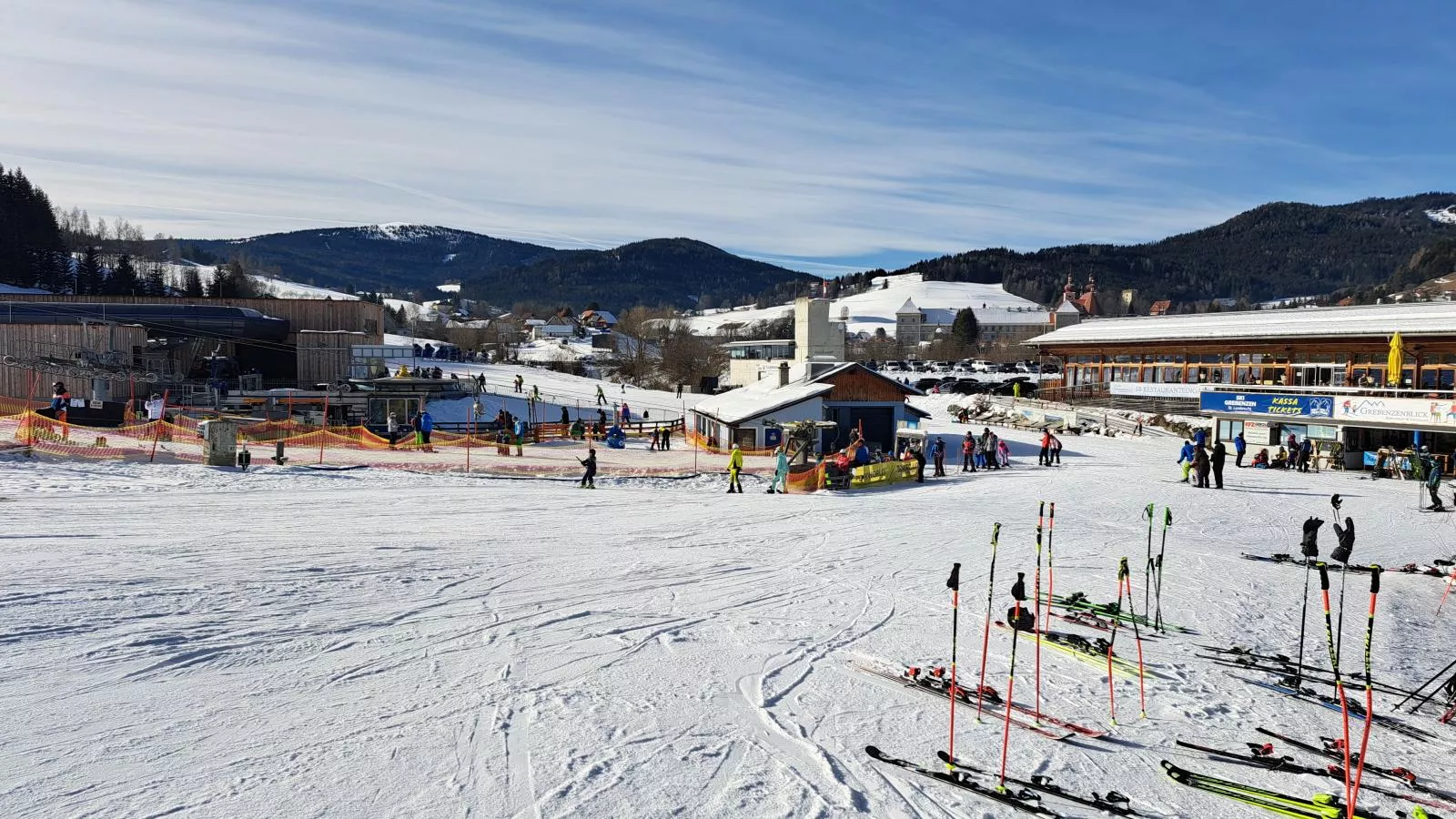 Grebenzen Lodge Edelweiss-Gebied winter 1km