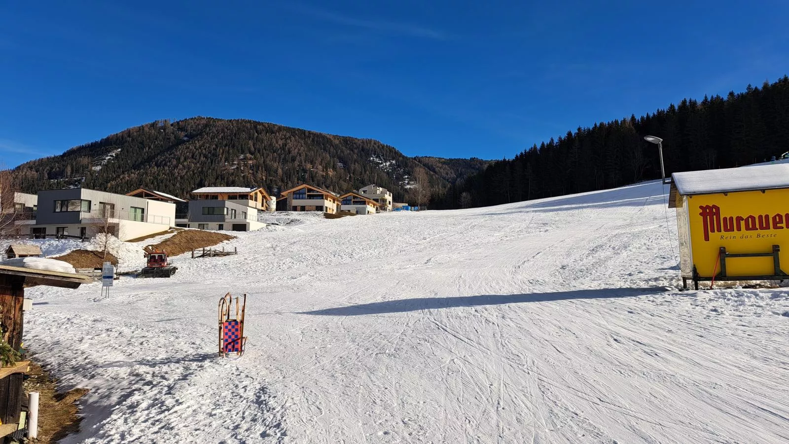 Grebenzen Lodge Edelweiss-Gebied winter 1km