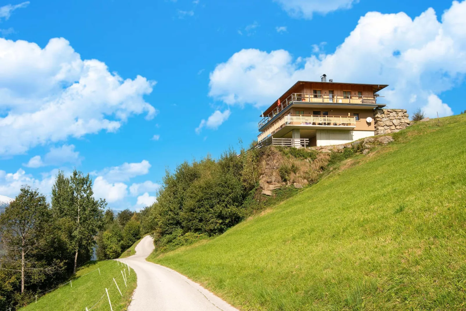 Alpblick Apart-Gebieden zomer 1km