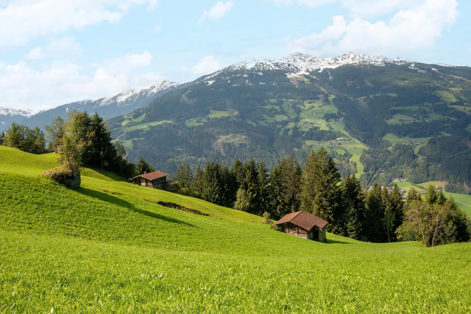 Alpblick Apart-Gebieden zomer 20km