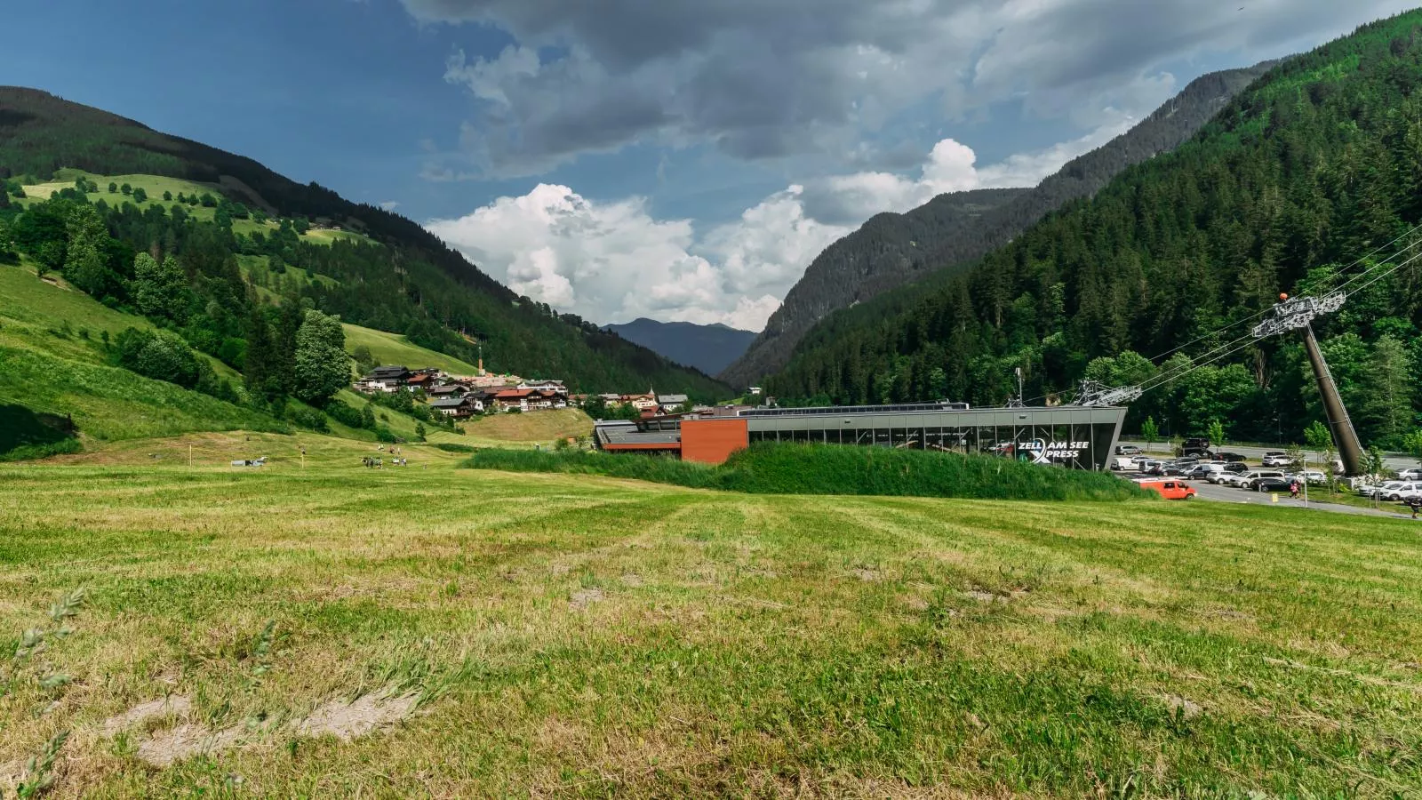 Residenz Steinbock Top 1A-Uitzicht zomer