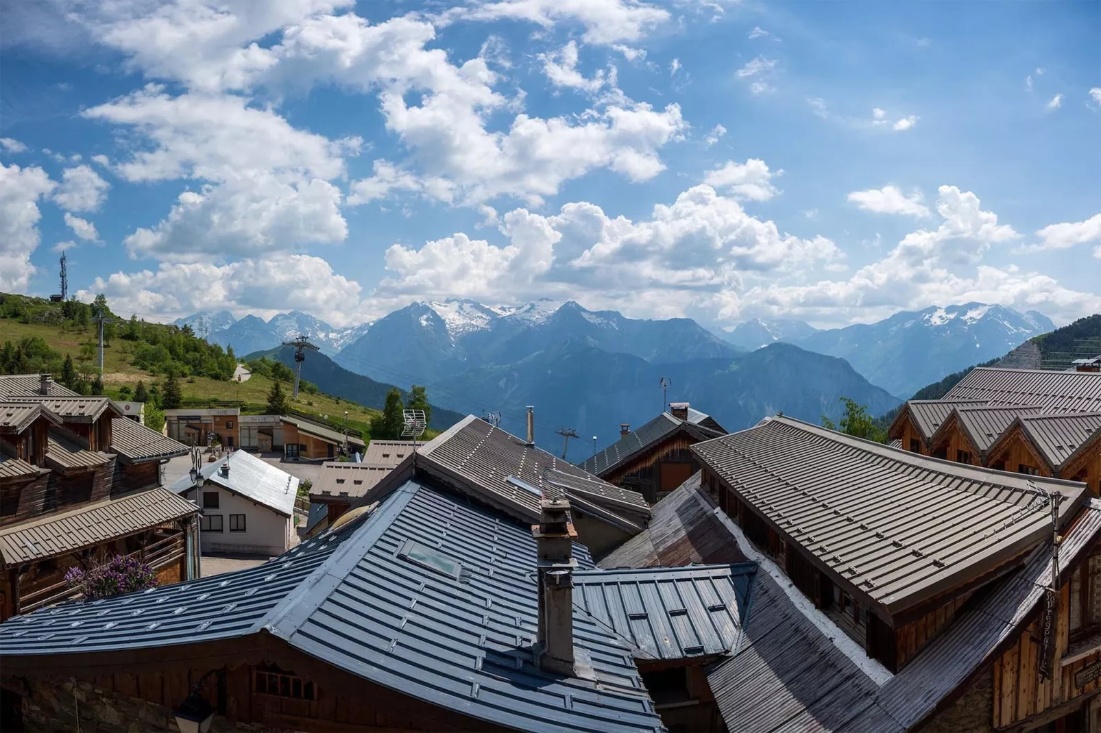 Chalet Grande Etoile-Uitzicht zomer