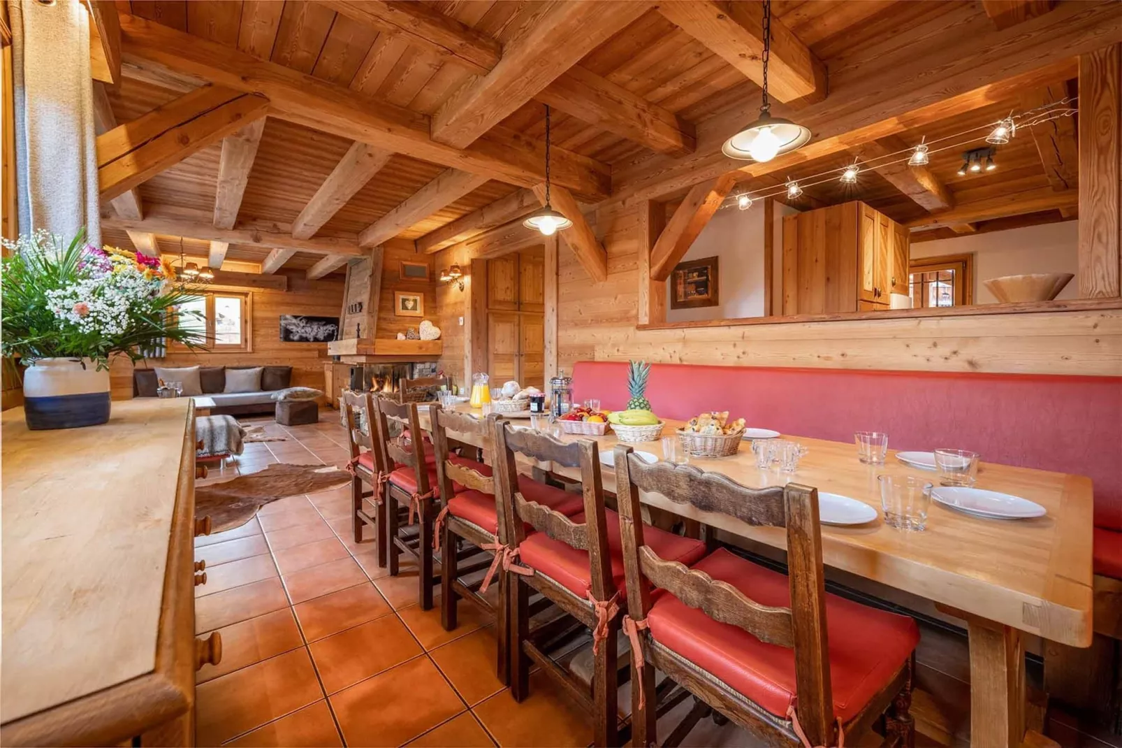 Chalet Marmotte-Woonkamer