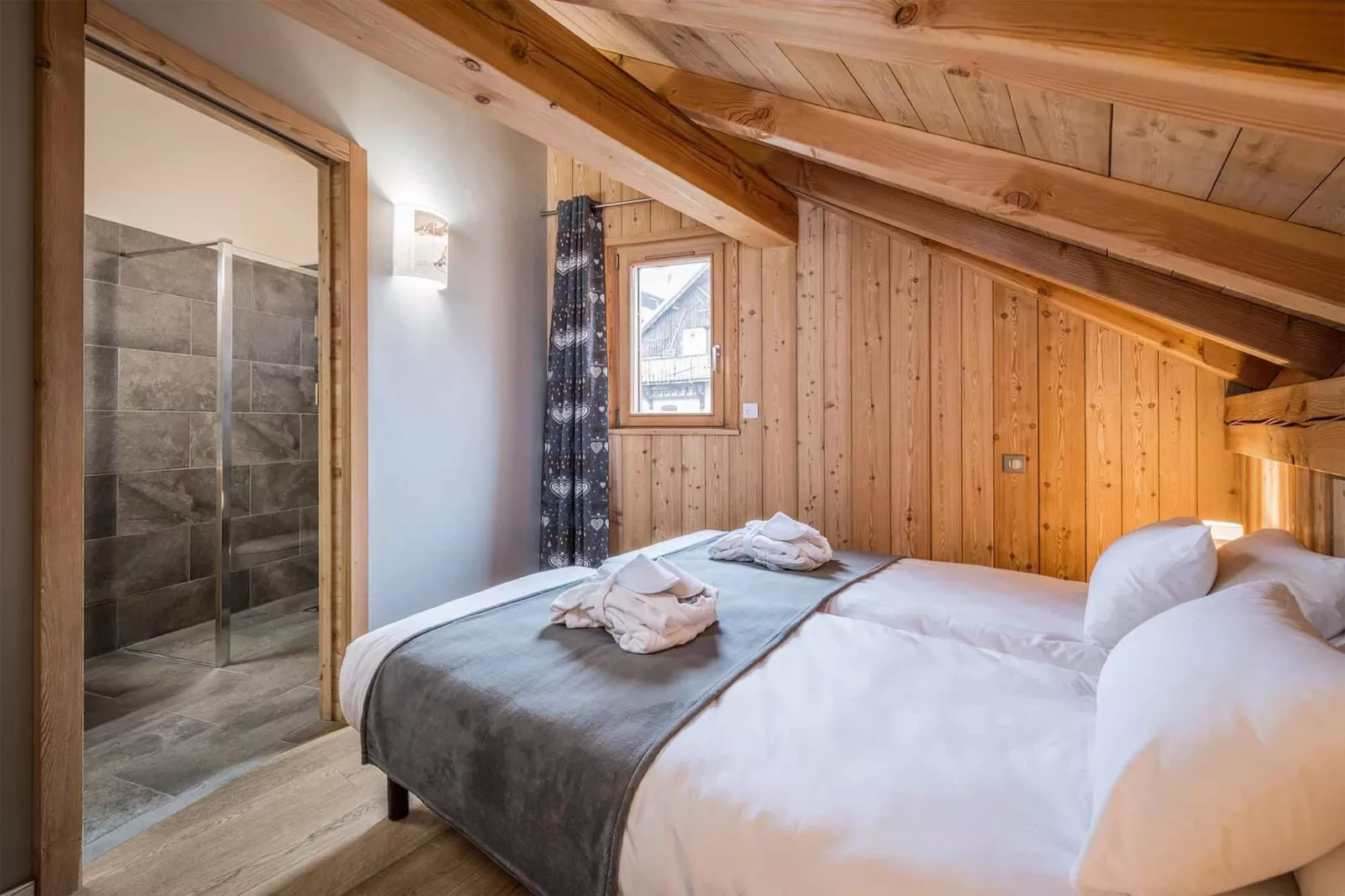 Chalet Nightingale-Slaapkamer