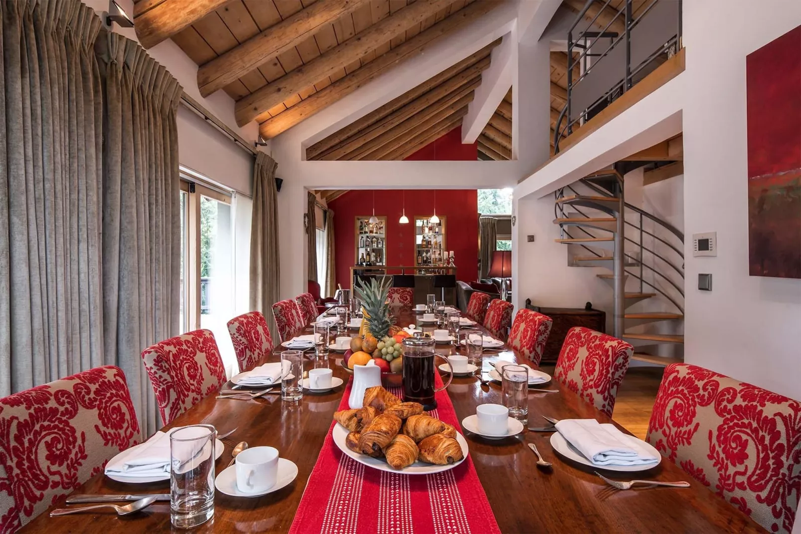 Chalet Arolla-Eetkamer