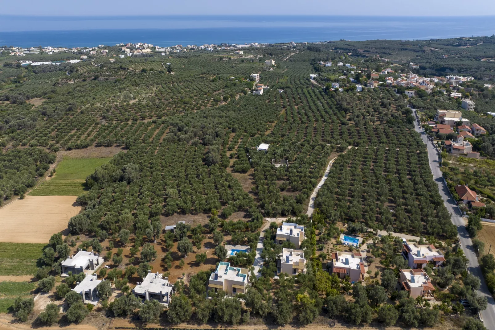 Villa Amelia-Gebieden zomer 1km