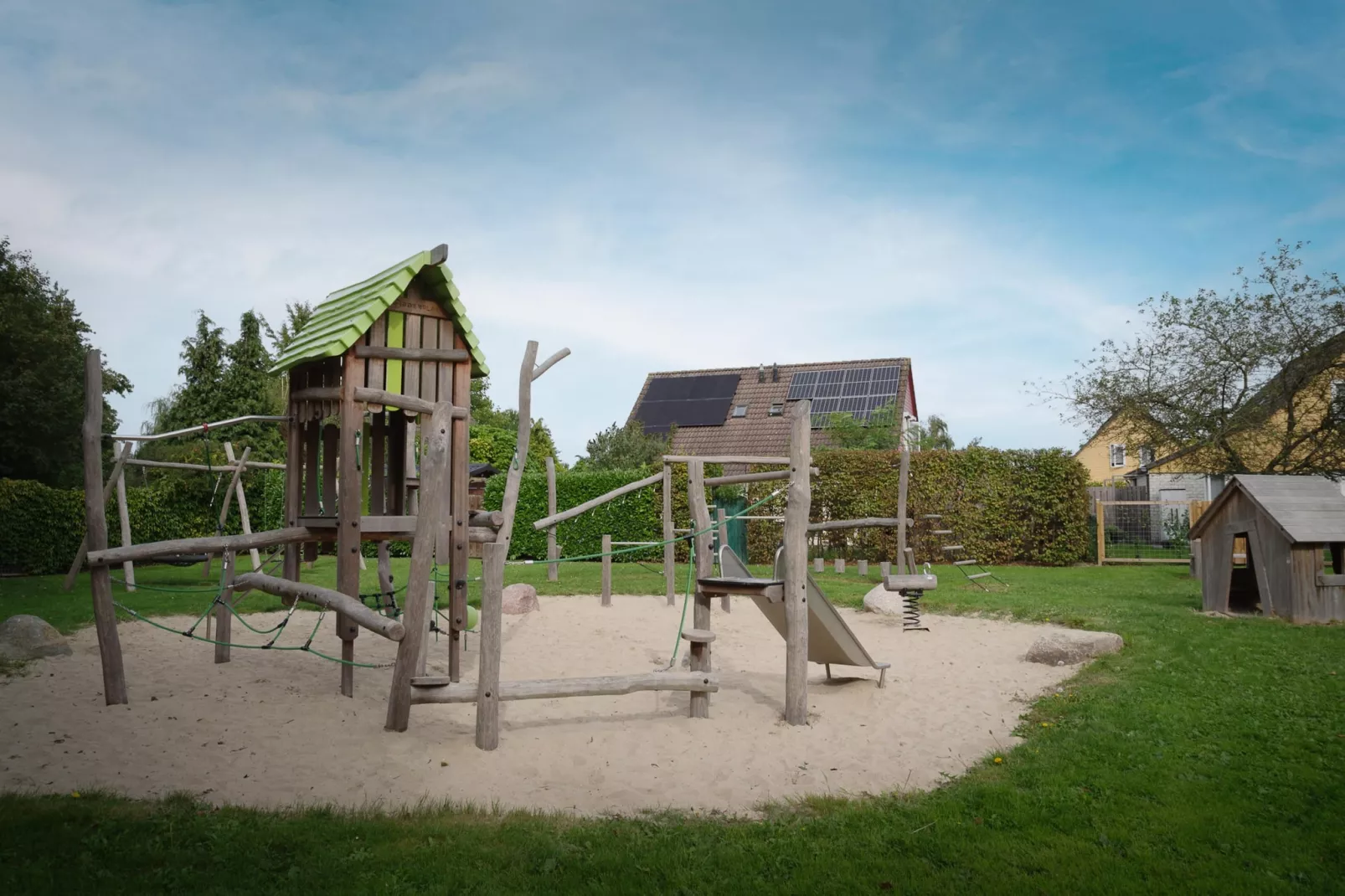 Villapark De Oesterbaai 50-Tuinen zomer