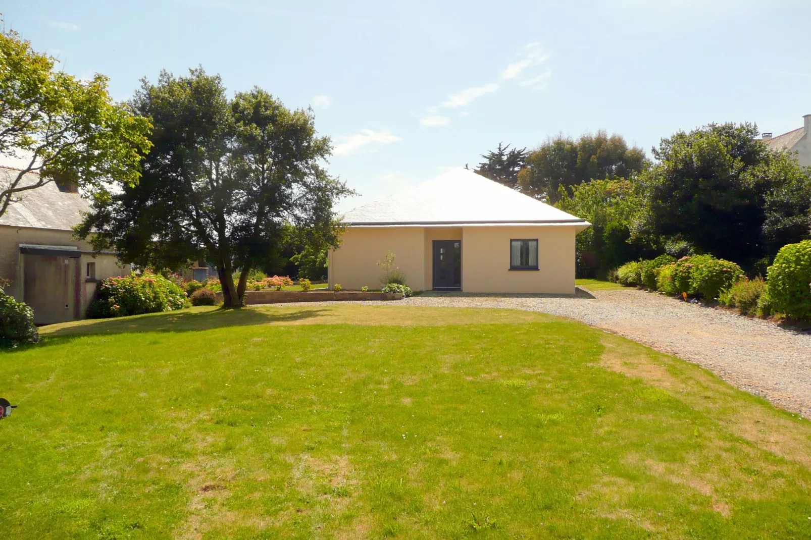 Ferienhaus in Meernähe Telgruc-sur-Mer-Buitenkant zomer