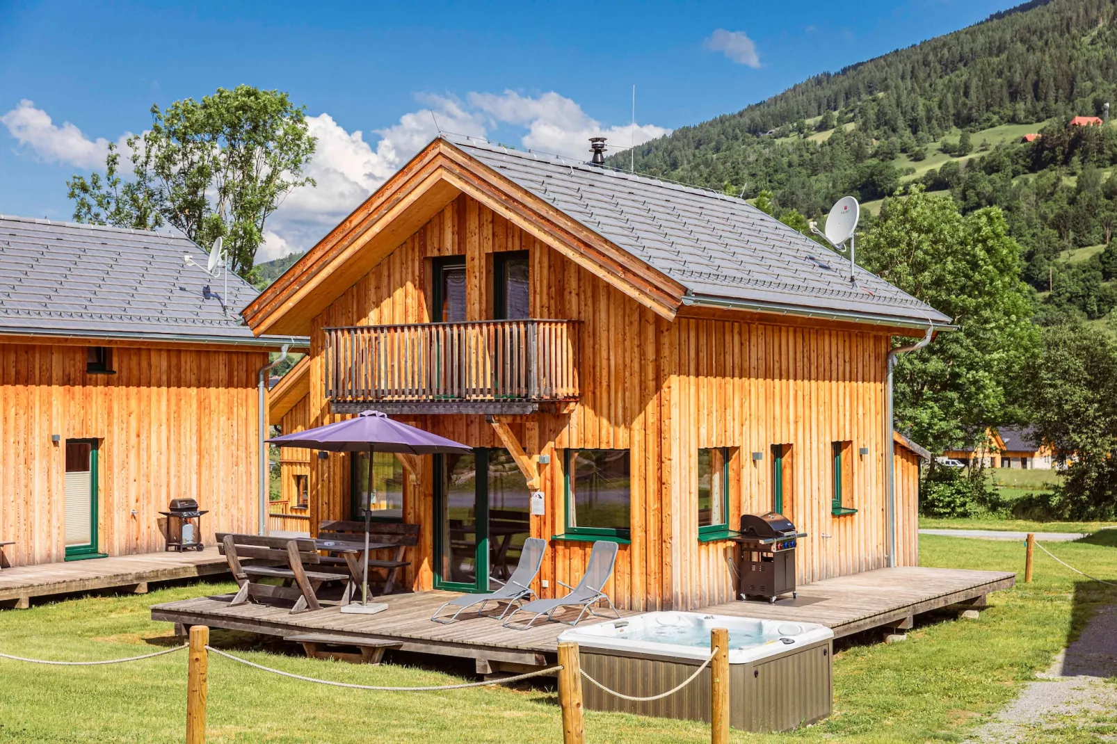 Kreischberg Chalets 51a-Buitenkant zomer