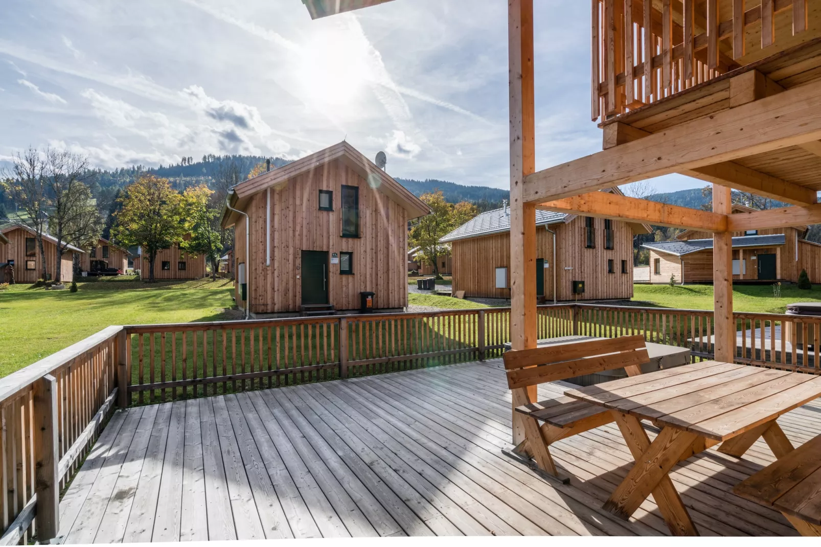 Kreischberg Chalets  63a-Terrasbalkon