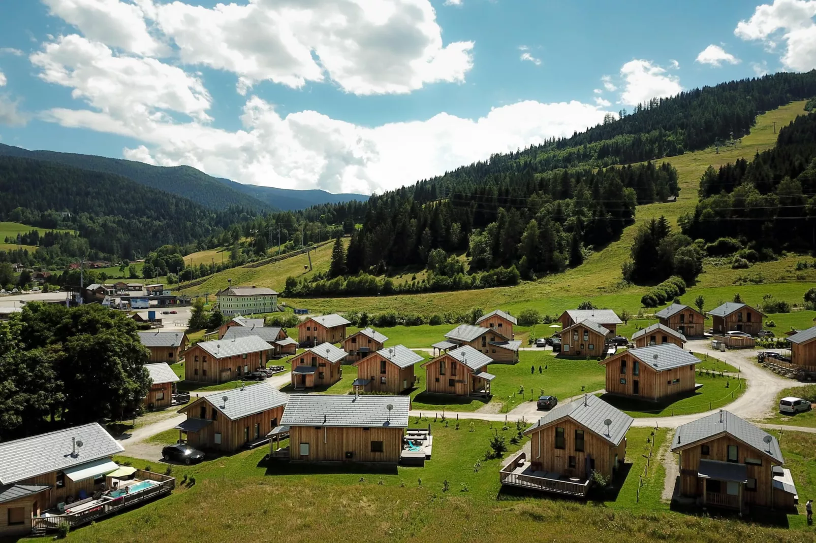 Kreischberg Chalets 66-Gebieden zomer 1km