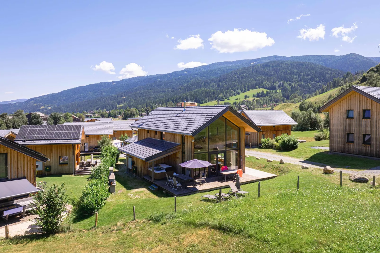 Kreischberg Chalets 26-Tuinen zomer