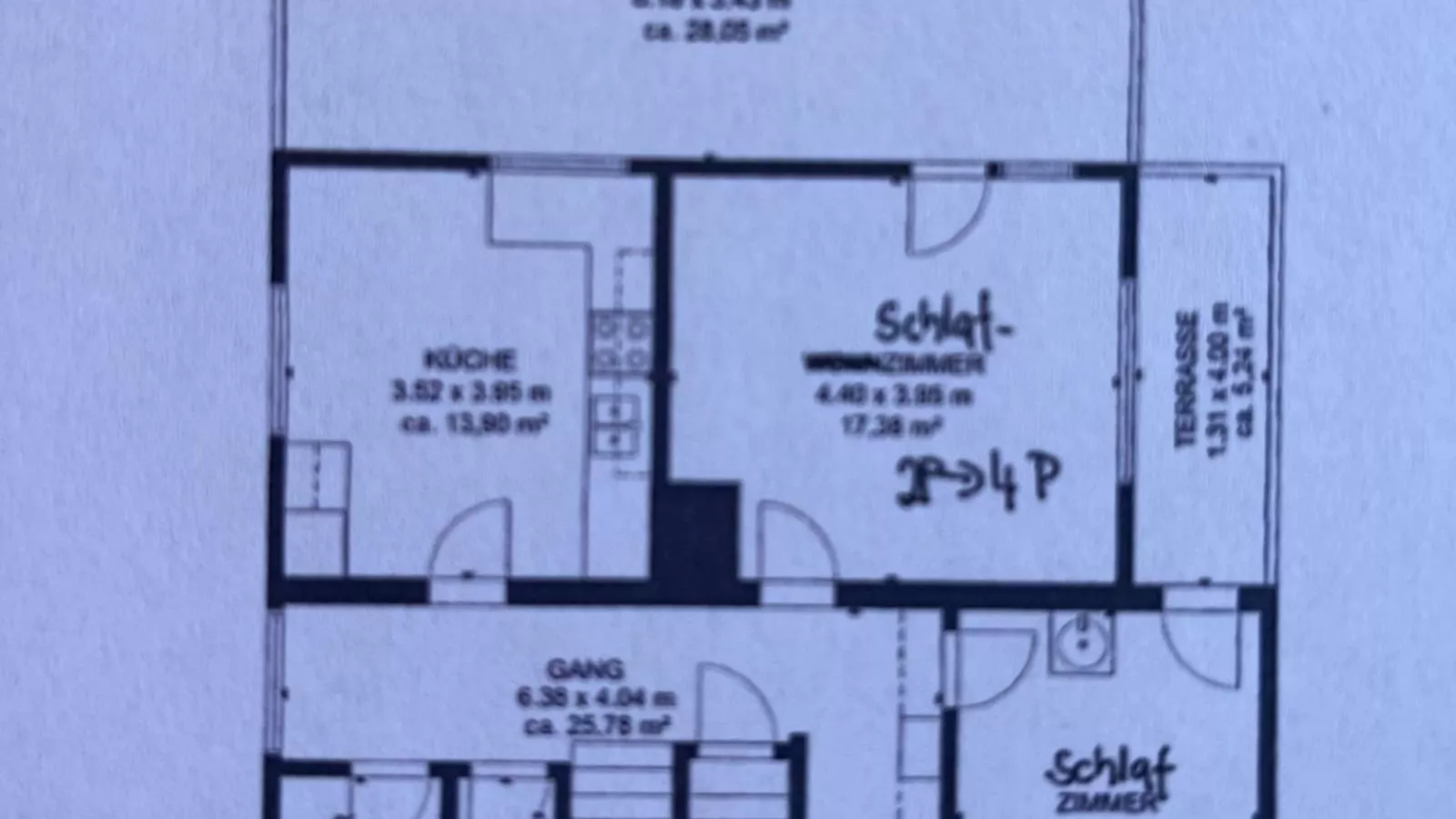 Alpenlodge Steiger-Plattegrond