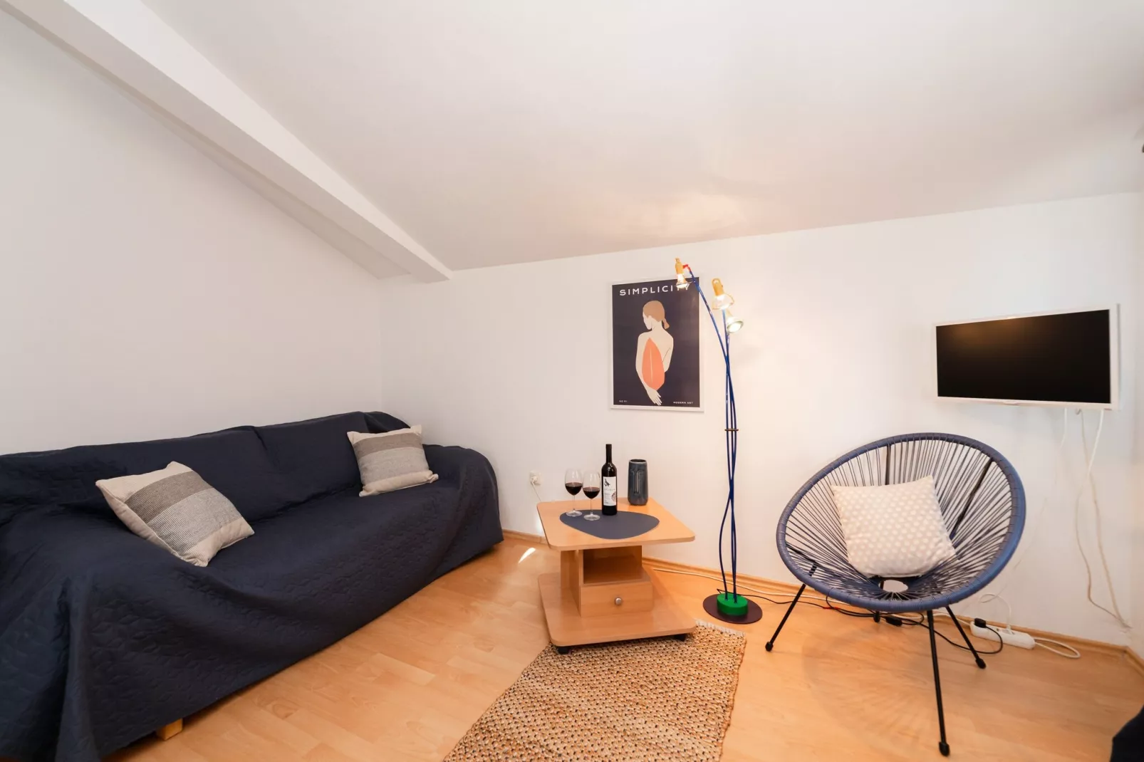 Apartments Roda - Standard One Bedroom Apartment with Terrace (Helena) - (ST)-Woonkamer