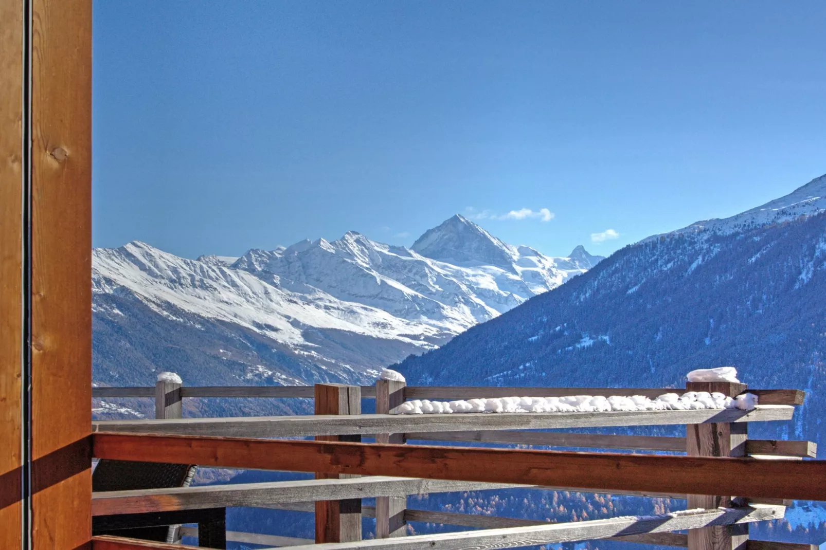 Sur Piste-Uitzicht winter