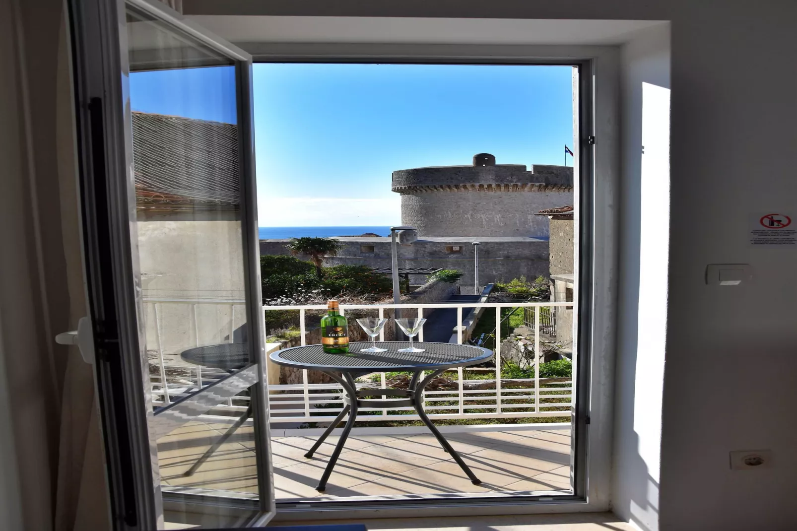 Apartments Aurelia - Double Room with Balcony and Sea View