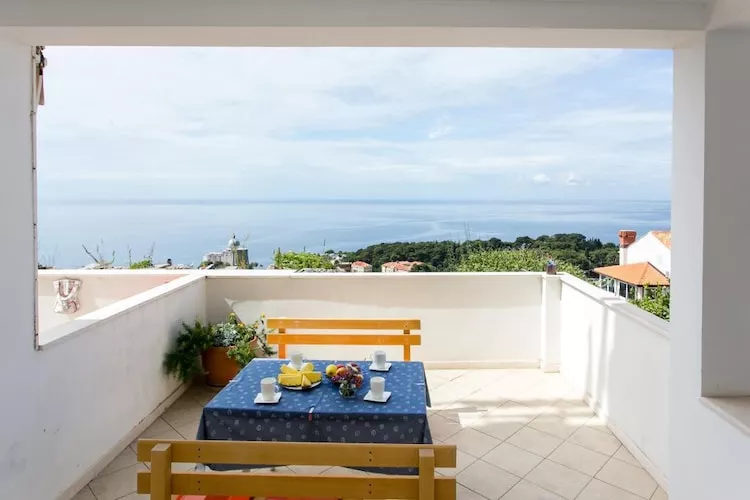 Guest House Old Town View - One Bedroom Apartment with Terrace and Sea View - A 3+2 (Charming)-Uitzicht