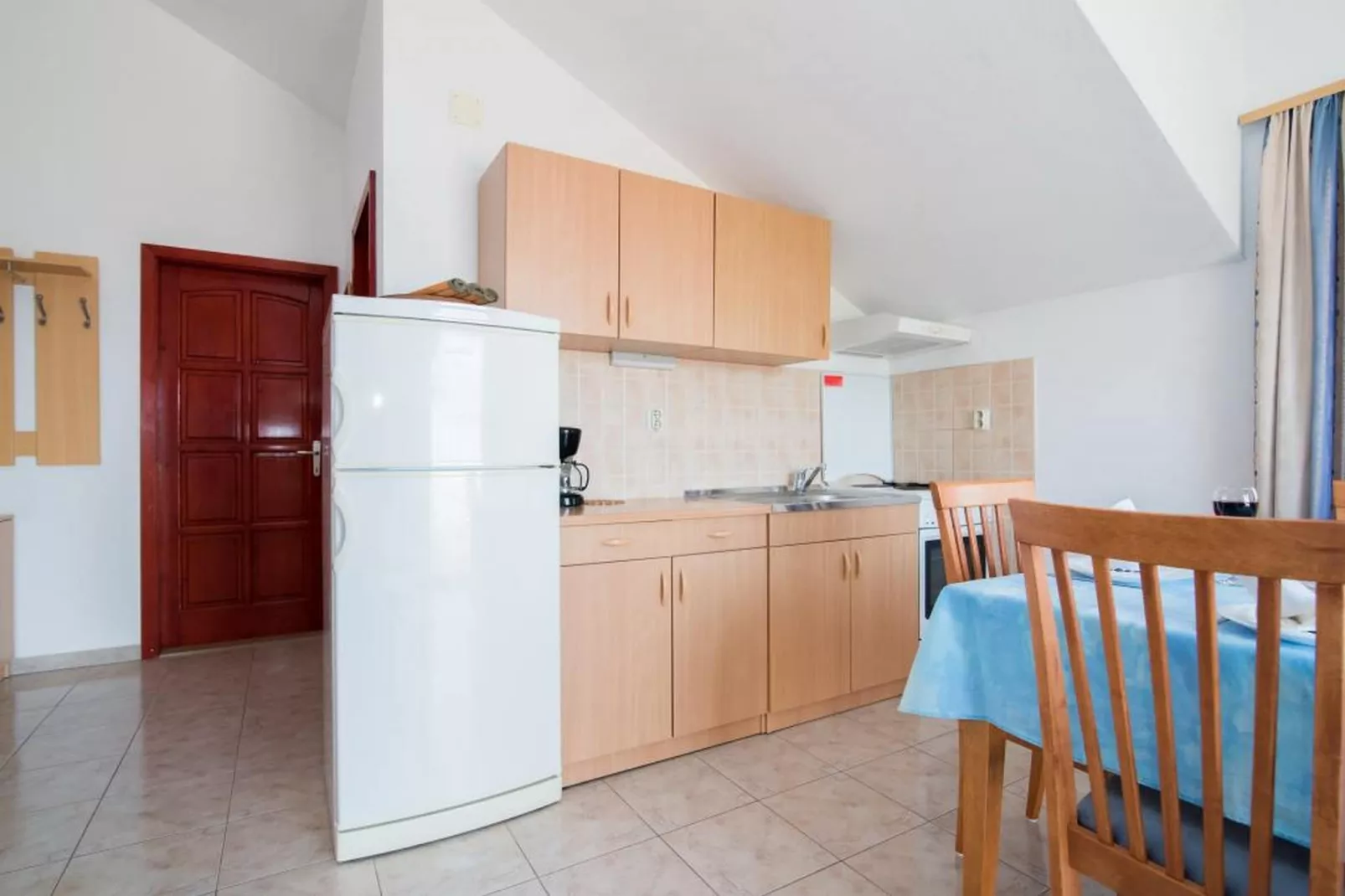 Apartments Ana & Bogdan - One Bedroom Apartment with Terrace and Sea View (A1) (ST)-Keuken