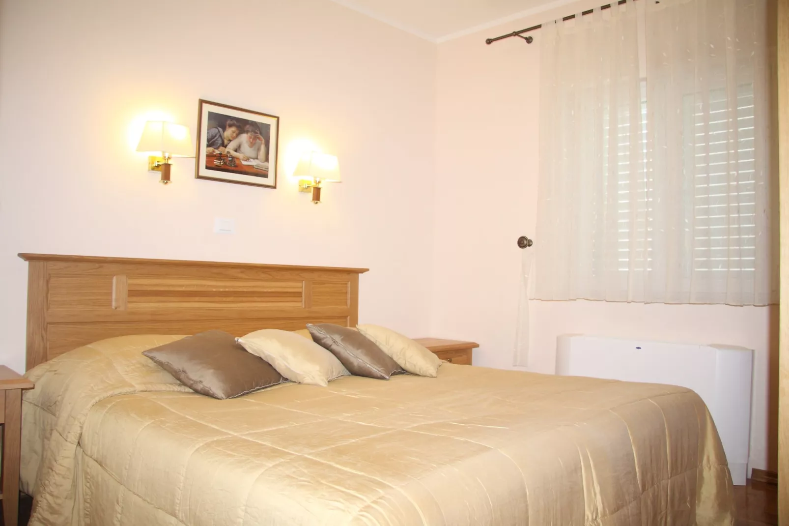 Villa Alegria Cavtat - Two Bedroom Apartment with Balcony and Sea View (Apartment B)-Slaapkamer