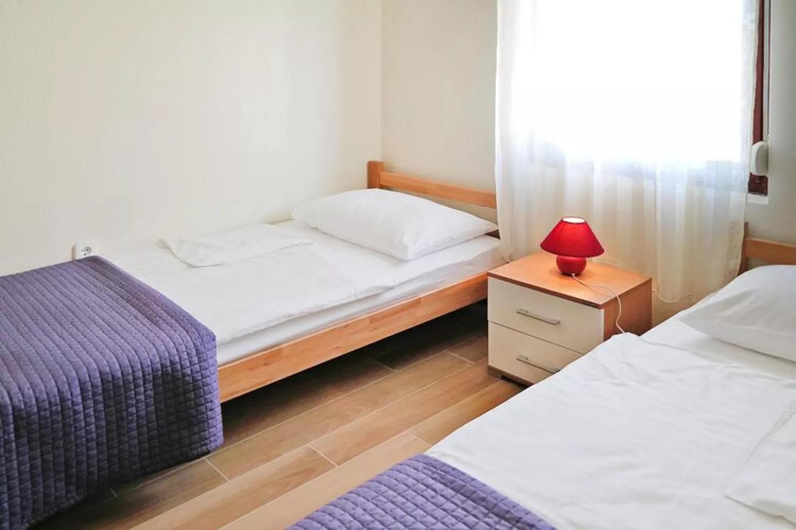 Apartments Lug Privlaka-A4 ca 40 qm with max 4 persons-Slaapkamer