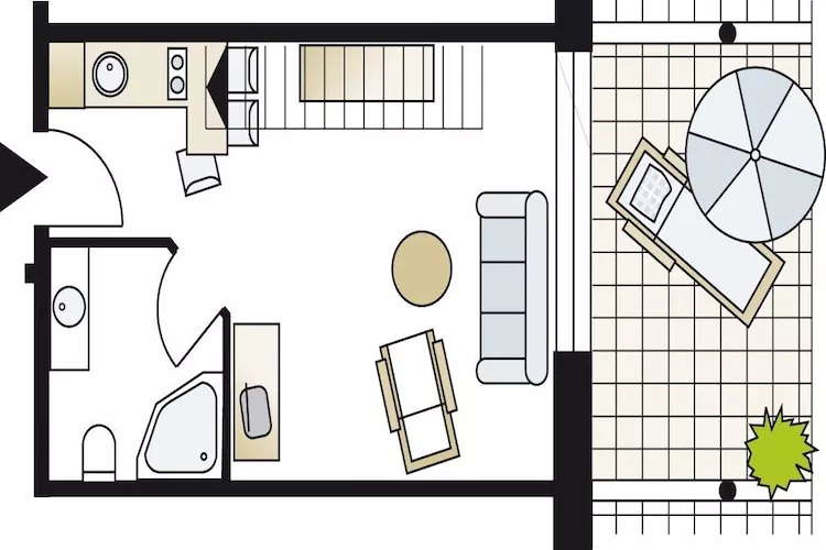 Schneeeule 218-Plattegrond