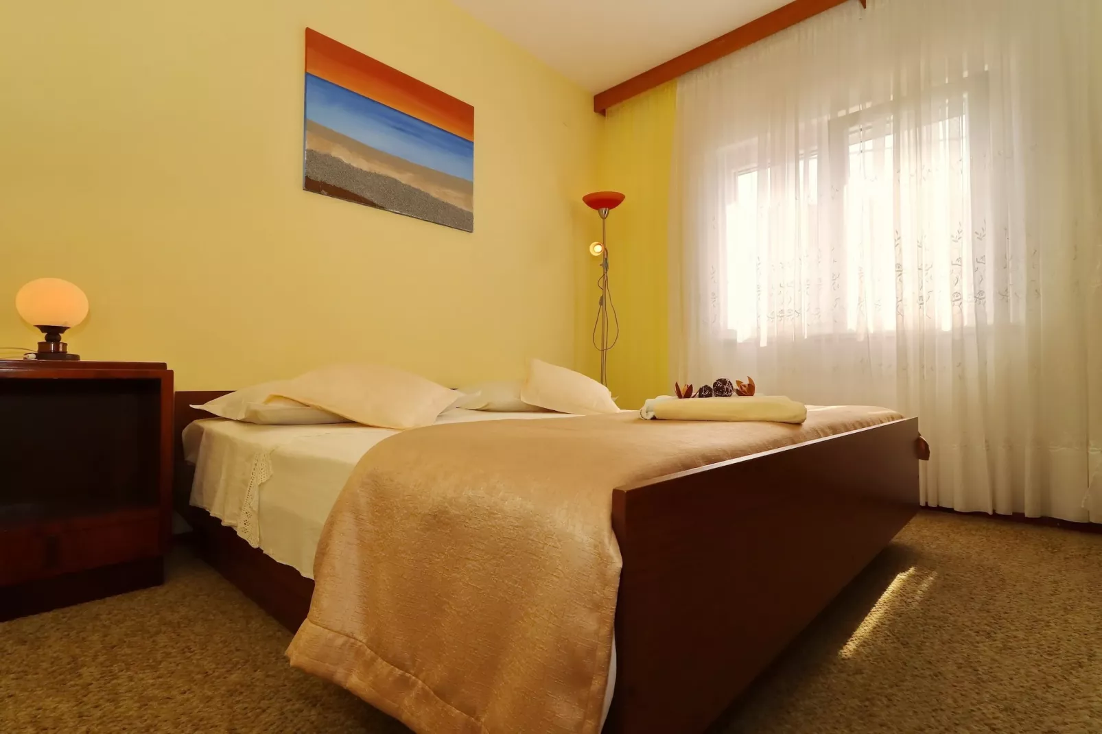 Apartments Villa Marijana - Comfort Two Bedroom Apartment with Terrace and Garden View (Marijana 2)-Slaapkamer