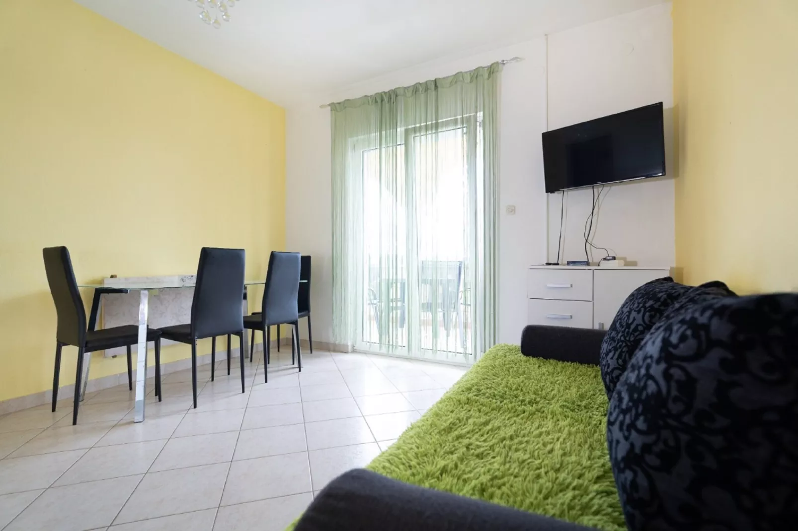 Apartments Milic - One Bedroom Apartment  with Terrace and Sea View C-Keuken