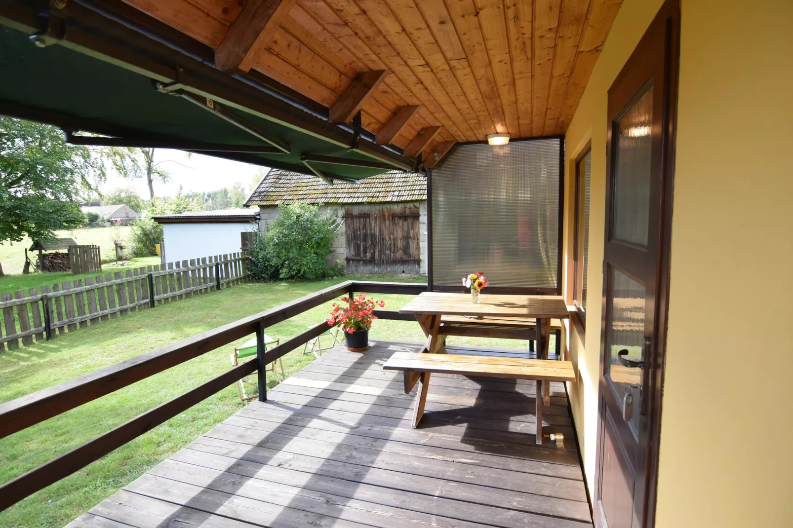 Holiday home in Frydrychowo-Terrasbalkon