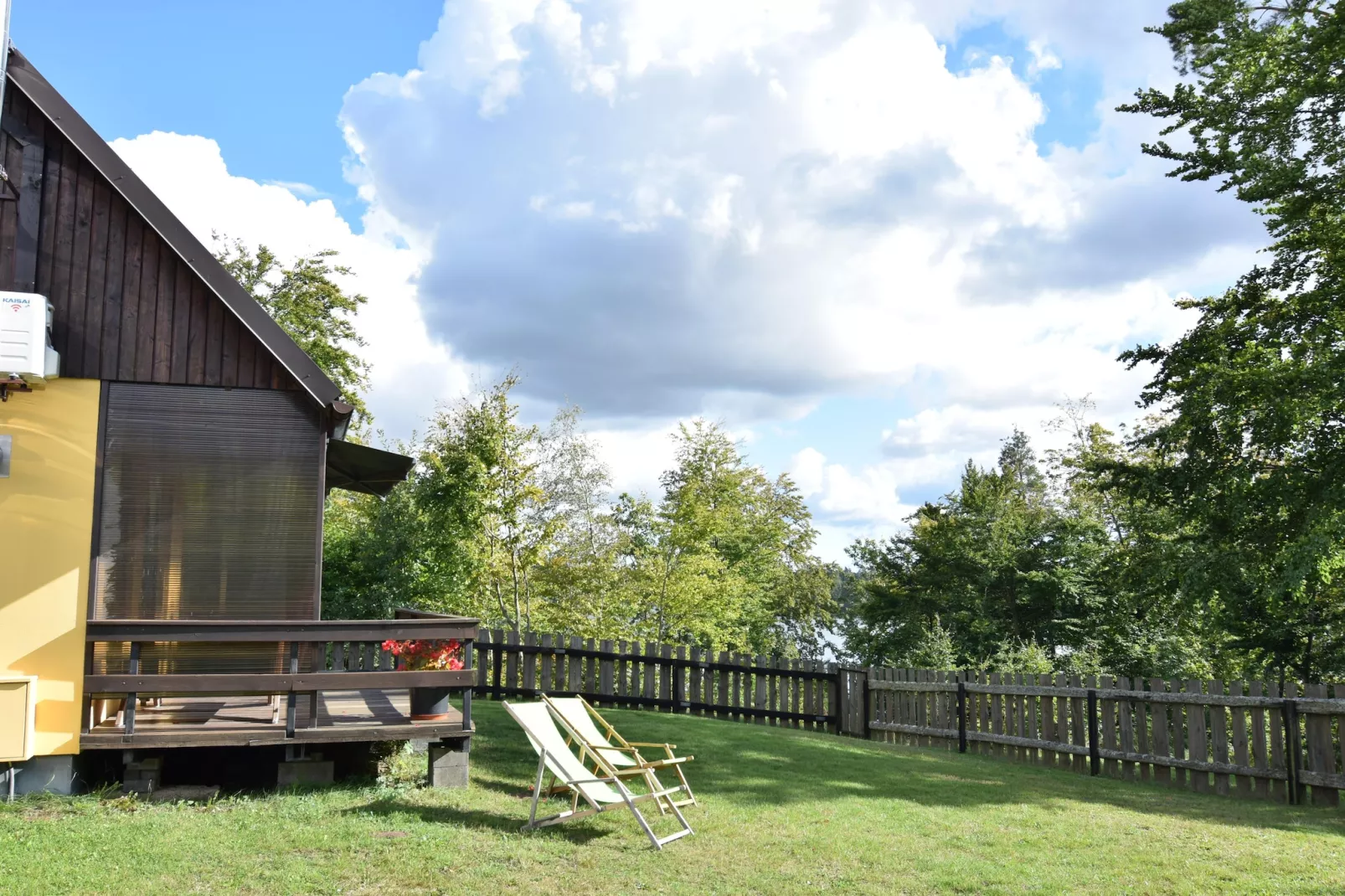 Holiday home in Frydrychowo-Tuinen zomer