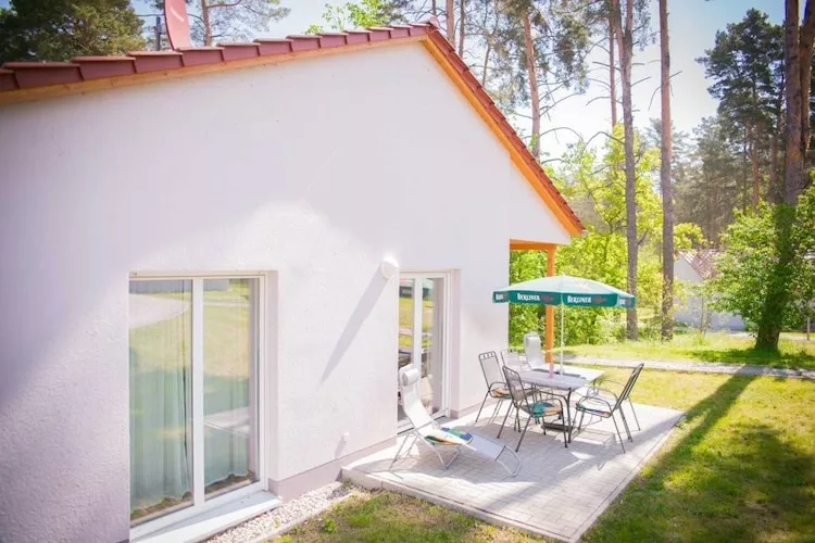 Bungalow am Storkower See-Terrasbalkon