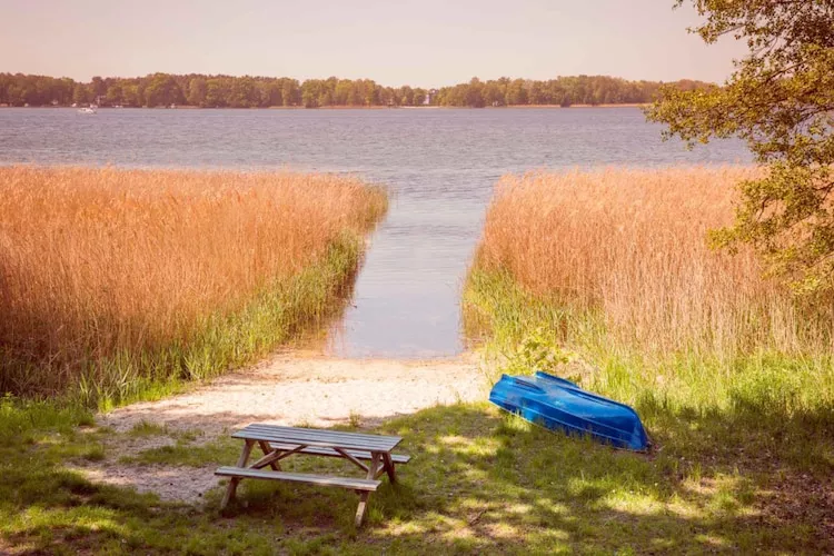 Bungalow am Storkower See-Gebieden zomer 1km