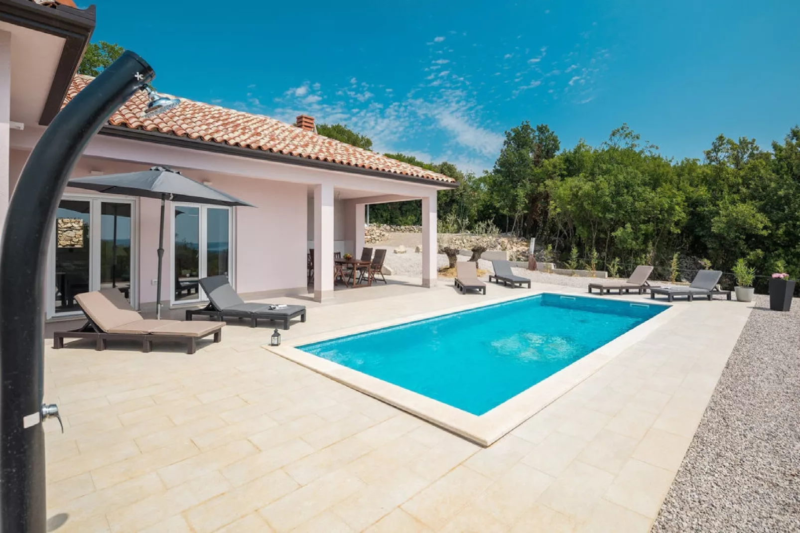 Villa Tomicich - Three Bedroom Villa with Swimming Pool-Zwembad