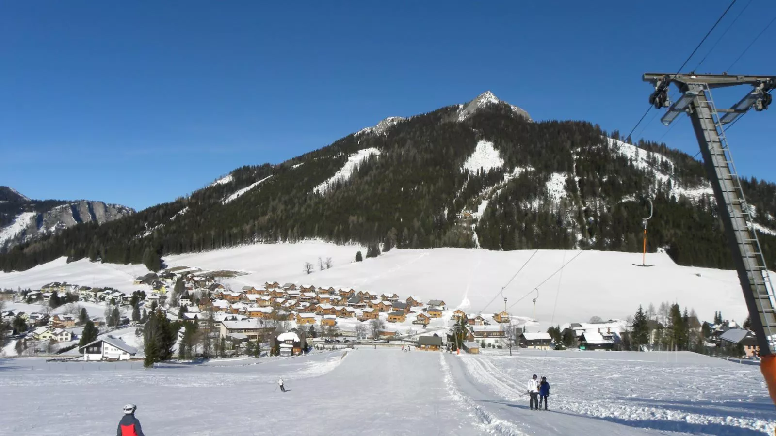 Das Edelweiss-Gebied winter 5km