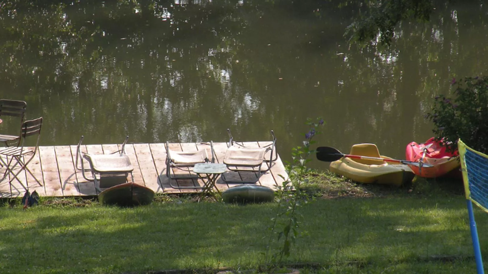 Gîtes de La Maison du Bonnesheur-Uitzicht zomer