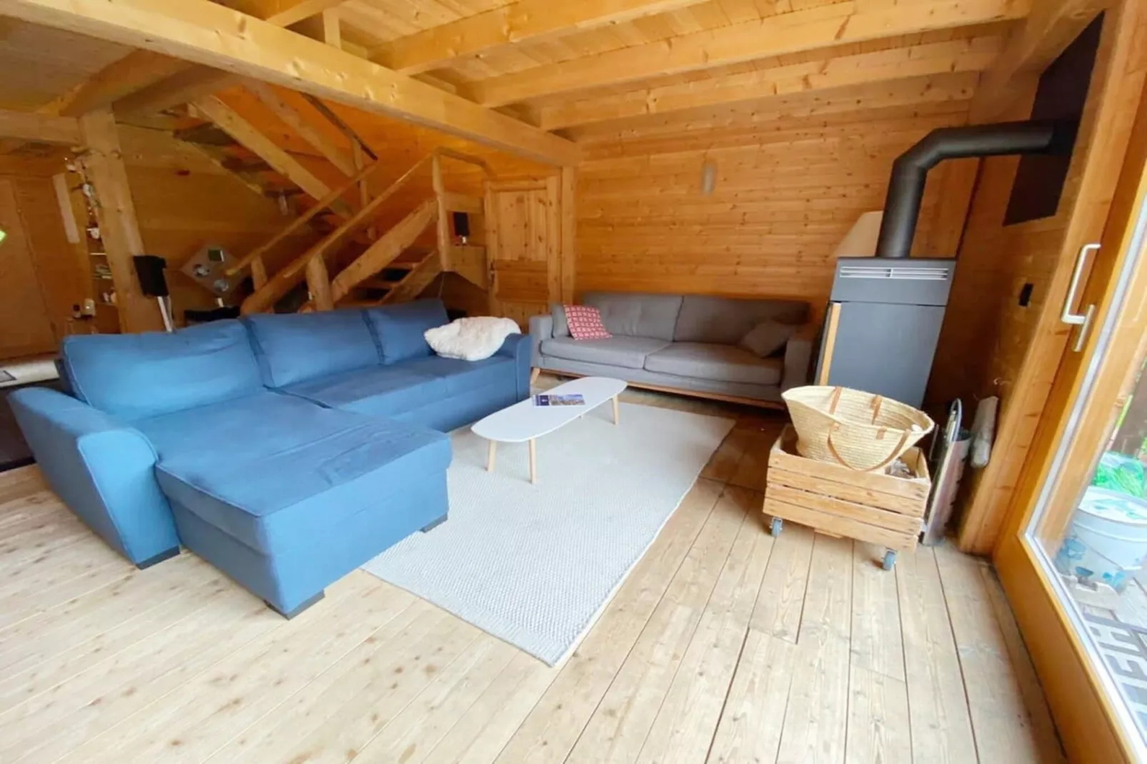 Heidi Chalet - Panoramic View - Modern Part-Woonkamer