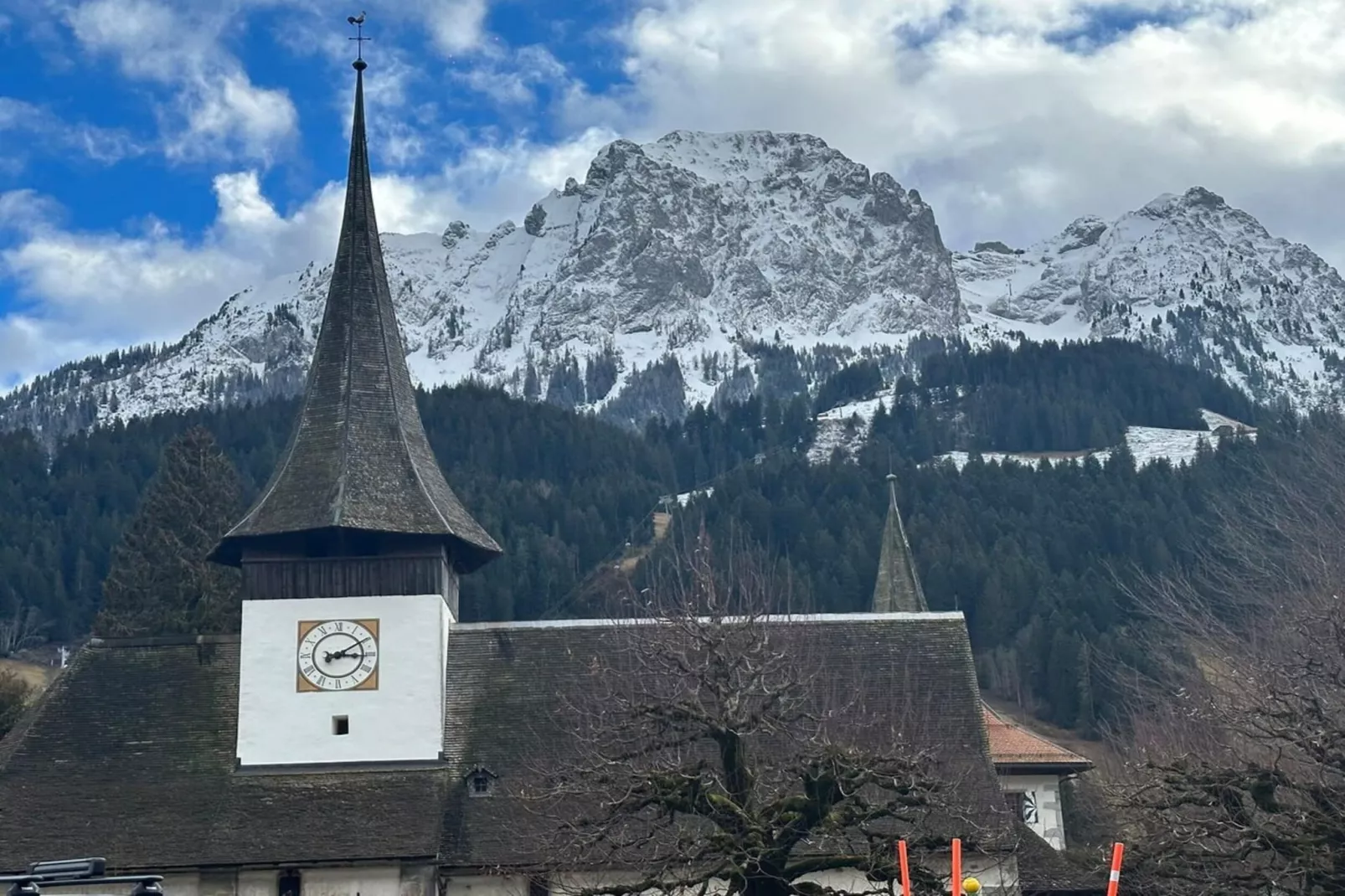 Le Petite Chalet-Gebied winter 20km