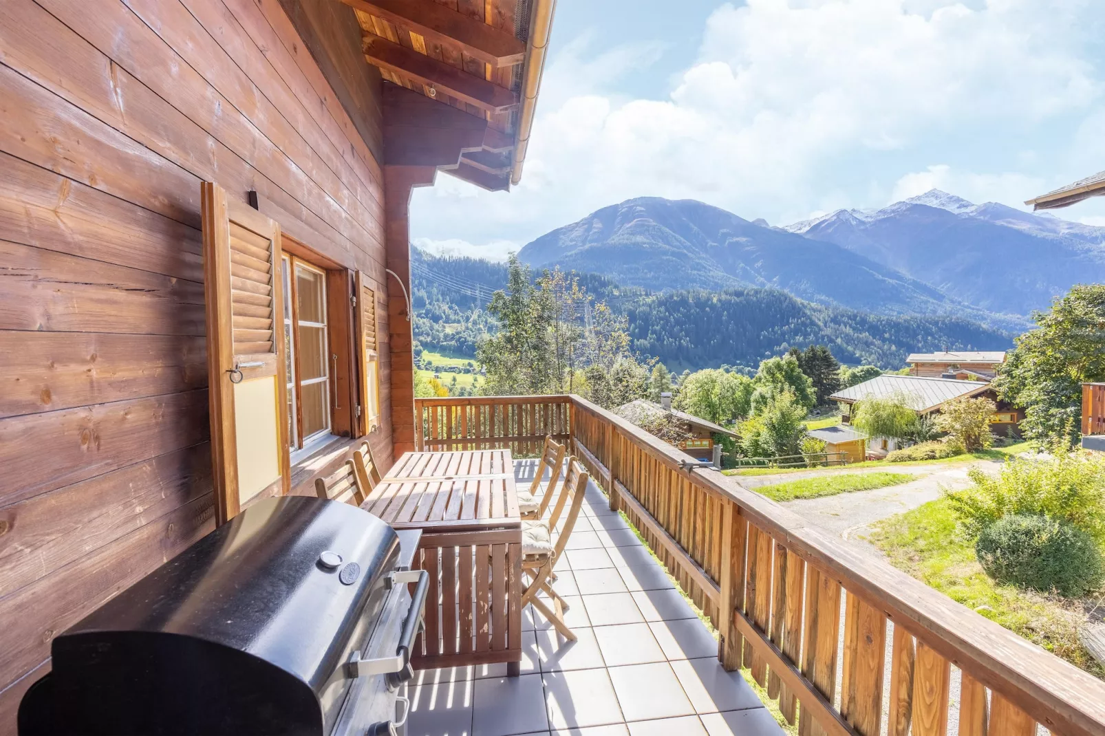 Chalet Verrel-Terrasbalkon