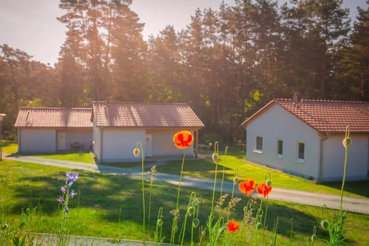 Bungalow am Storkower See-Buitenkant zomer