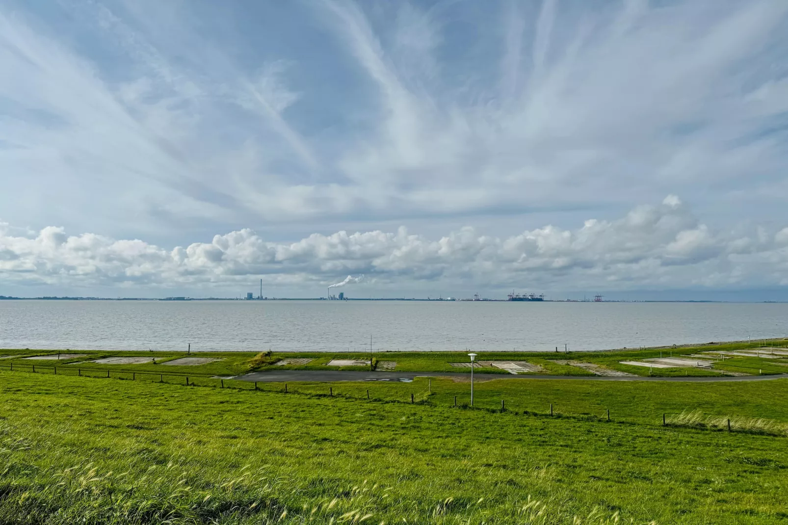 Friesenkoje Tossens-Gebieden zomer 1km