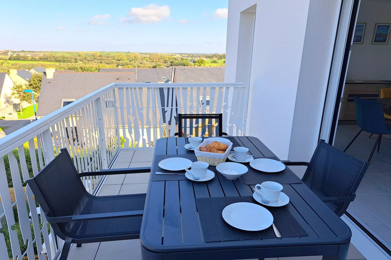 Ferienwohnung in Plouarzel-Terrasbalkon