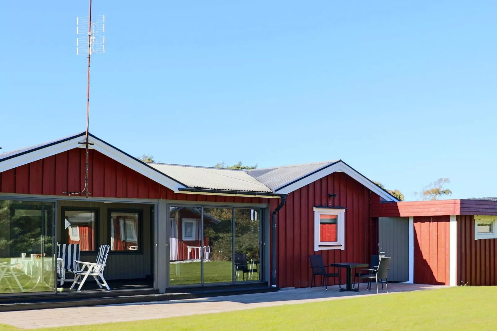 Prachtig vakantiehuis in de natuur-Buitenlucht