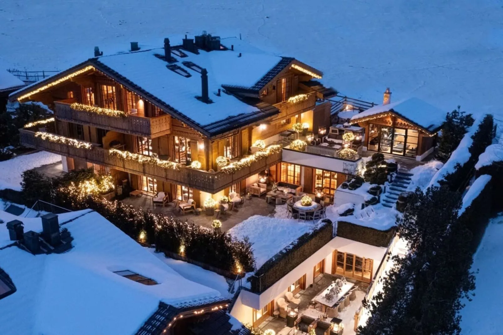 Private Pool & Spa Chalet with Stunning Views-Exterieur winter